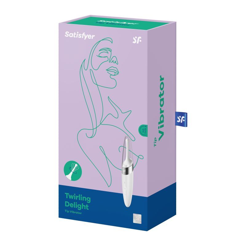 Satisfyer Twirling Delight Tip Stimulator White