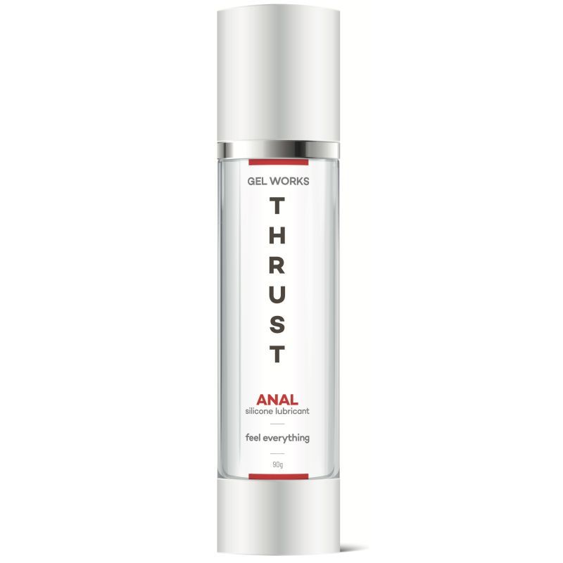 Wet Stuff Gel Works Thrust Silicone Anal Lubricant 90G