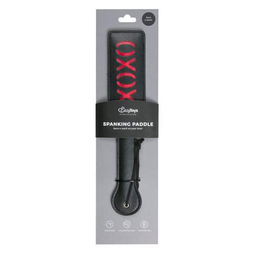 Fetish Collection Paddle Xoxo Black