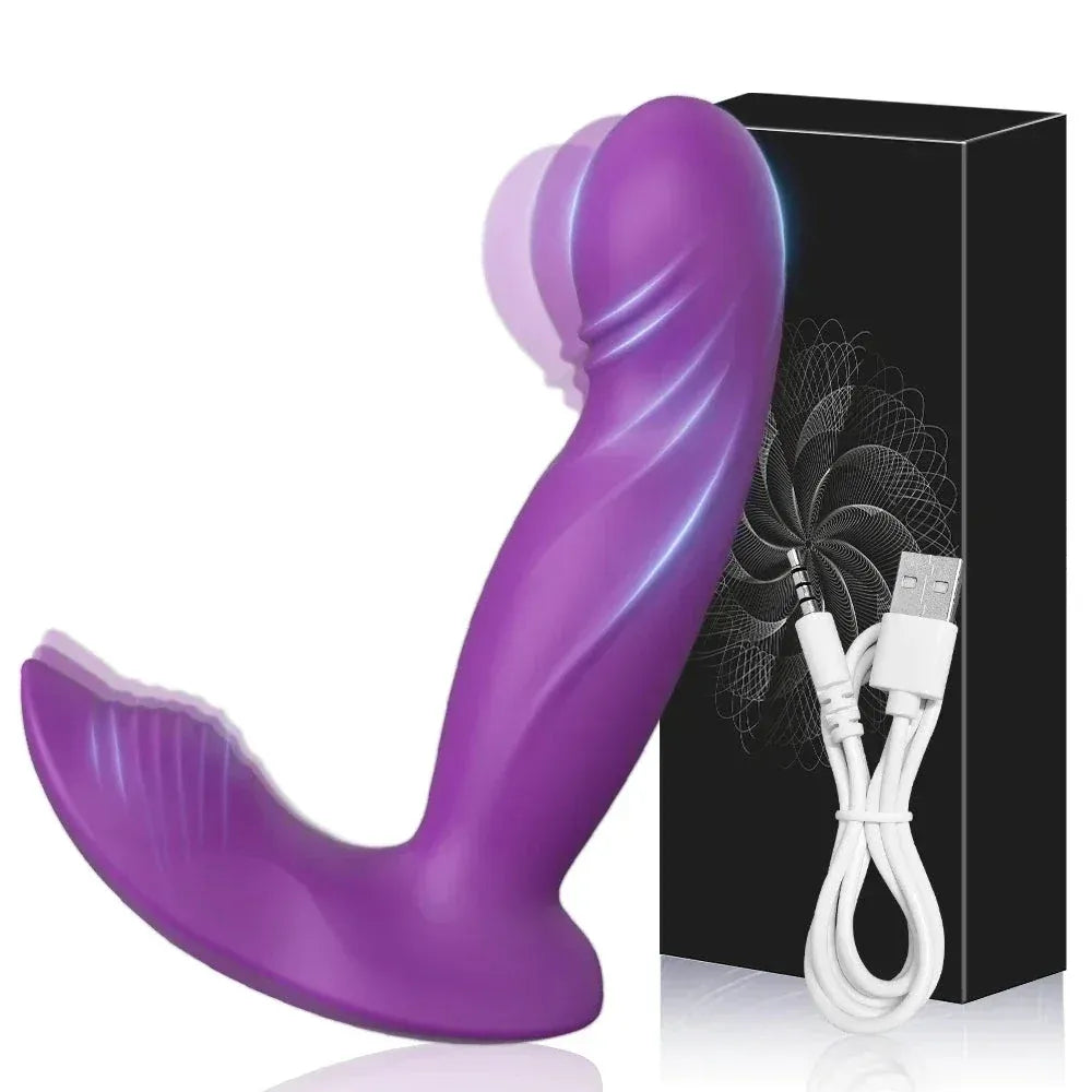 Wireless Wearable Vibrator for Women Stimulator G Spot Pleasure Toy - Pink